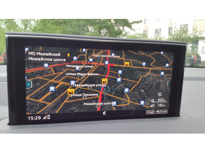 Навигация MIB2 в Audi Q7 (МИБ2 Ауди Ку7 2015-2018)